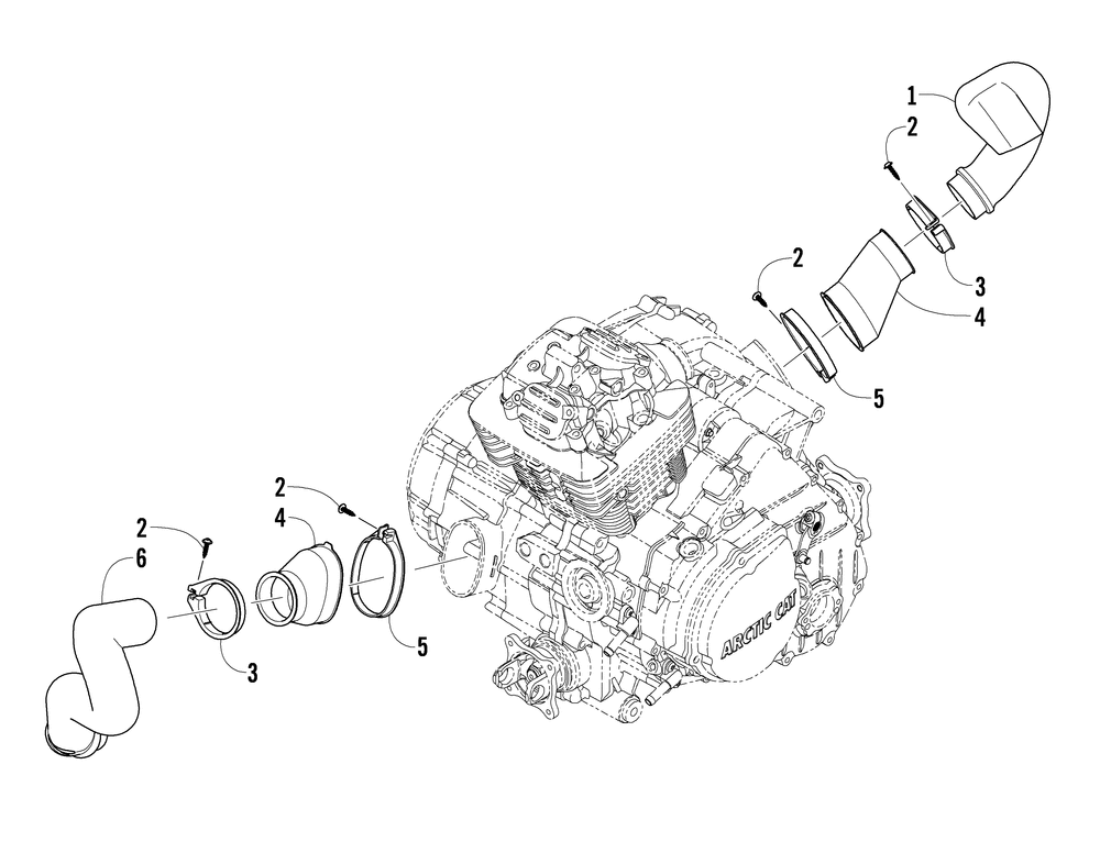 Case_belt cooling assembly