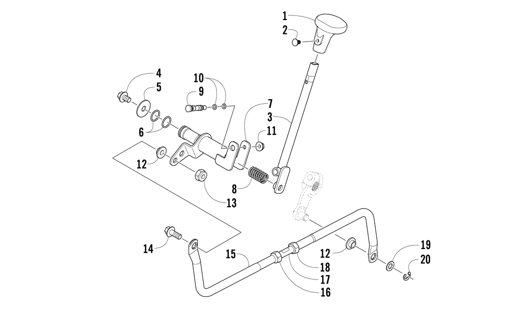 Shift lever assembly