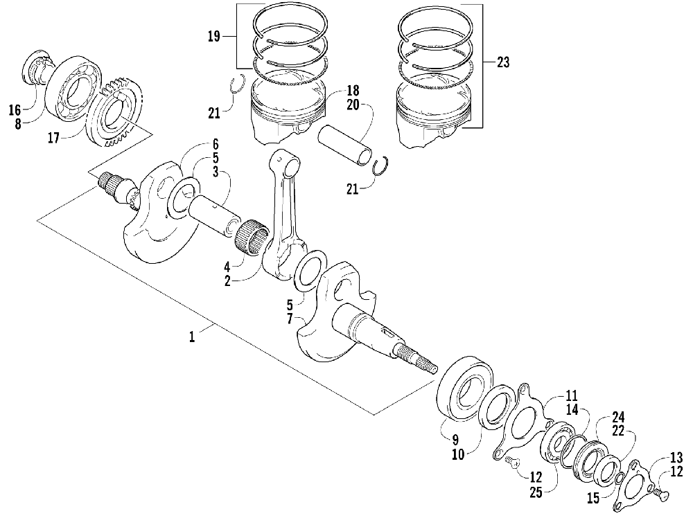 Crankshaft assembly