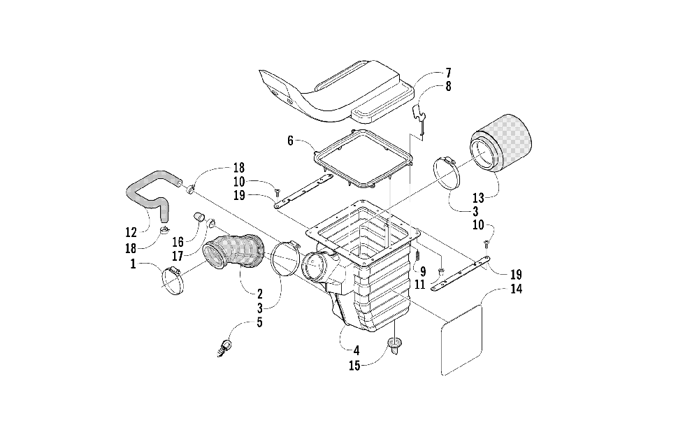 Air intake assembly