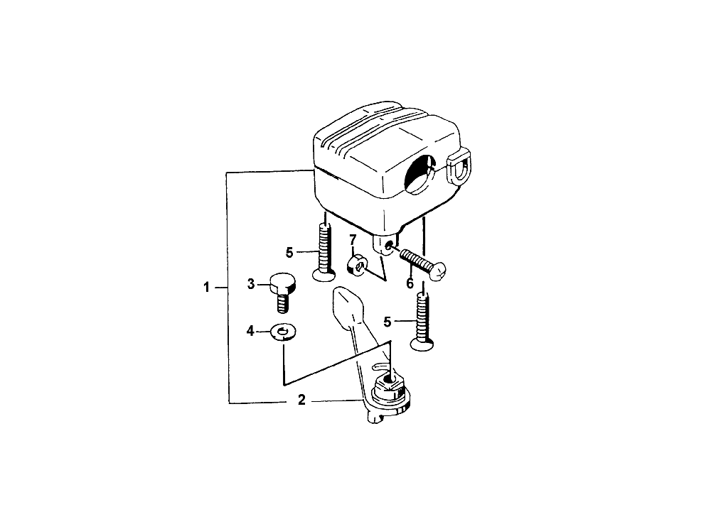 Throttle case assembly