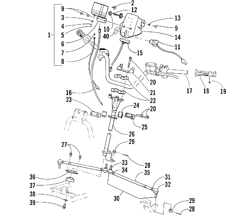 Steering assembly