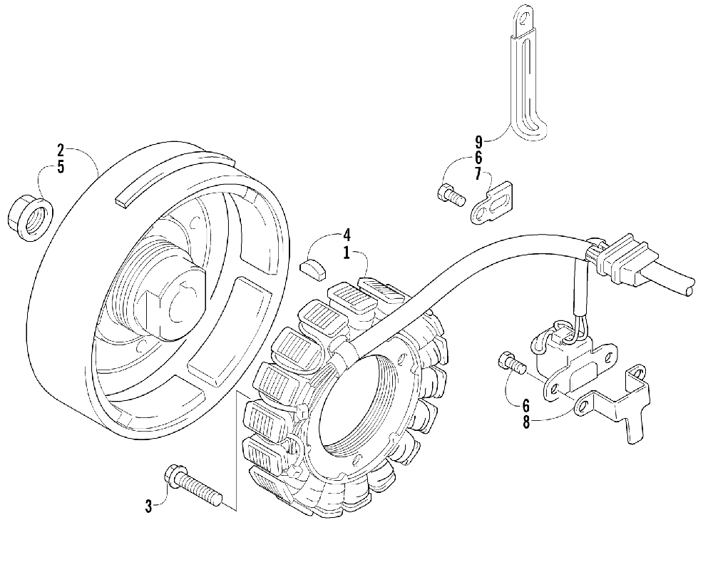 Magneto assembly