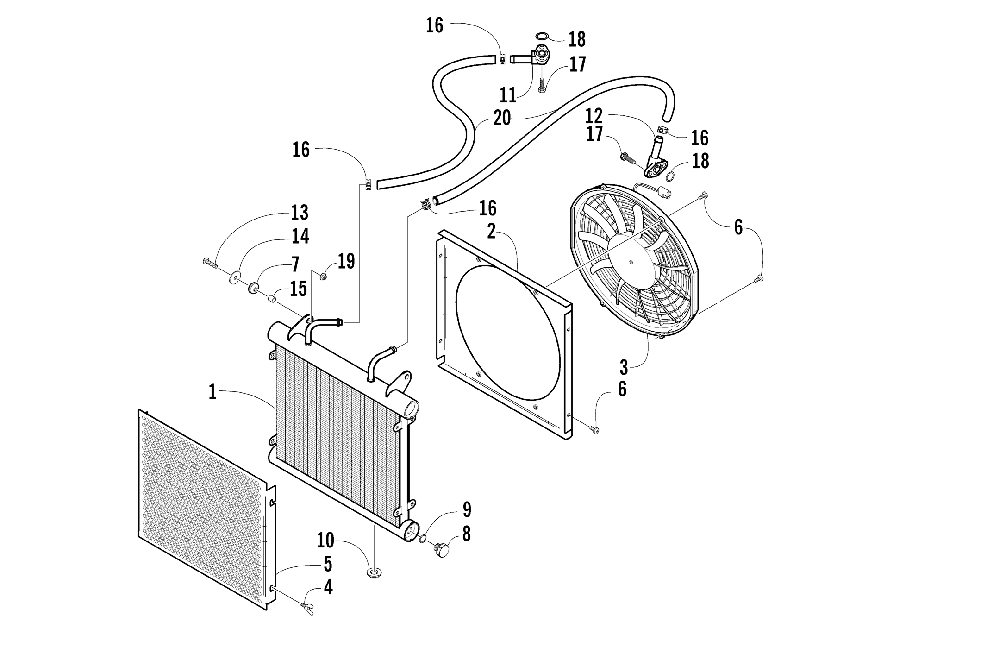 Oil cooler assembly