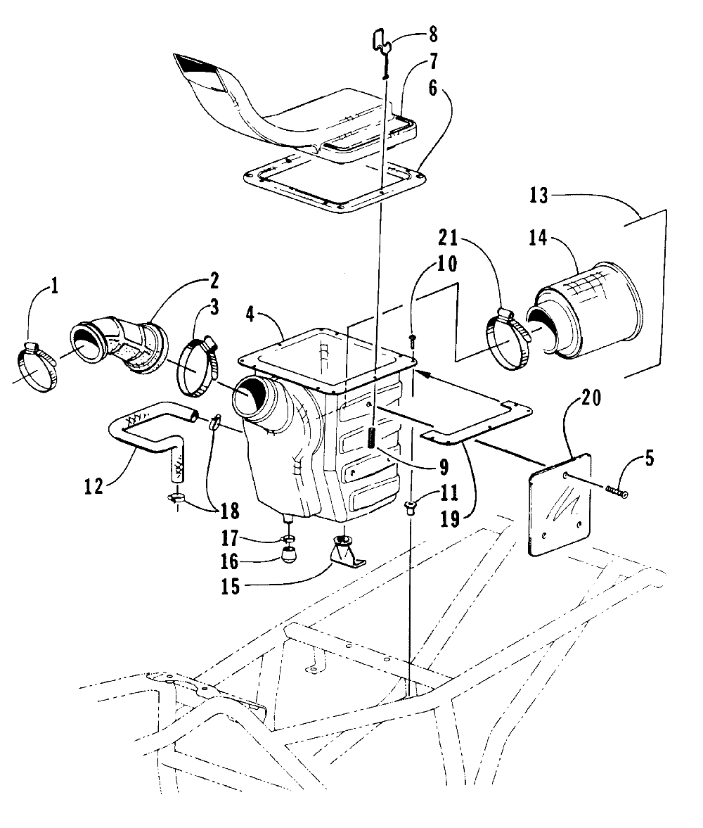 Air intake assembly