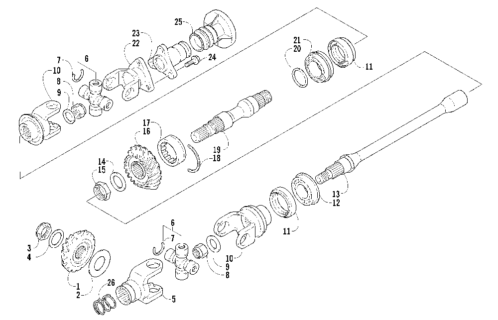 Secondary drive assembly