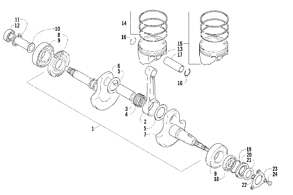 Crankshaft assembly