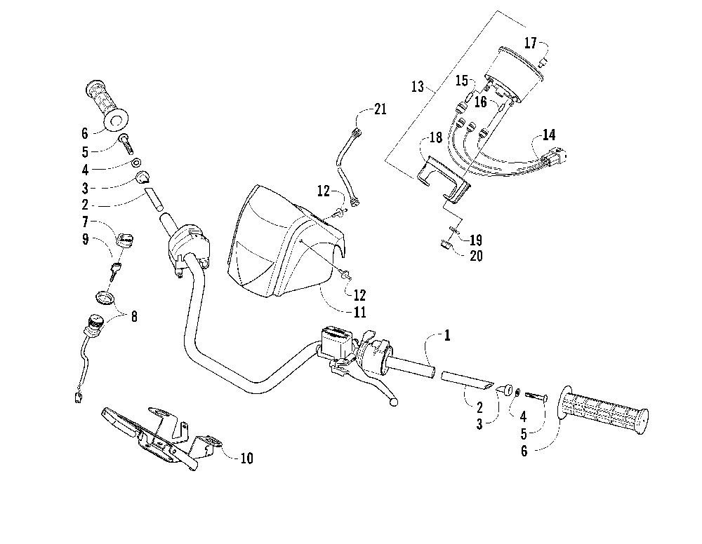 Handlebar assembly