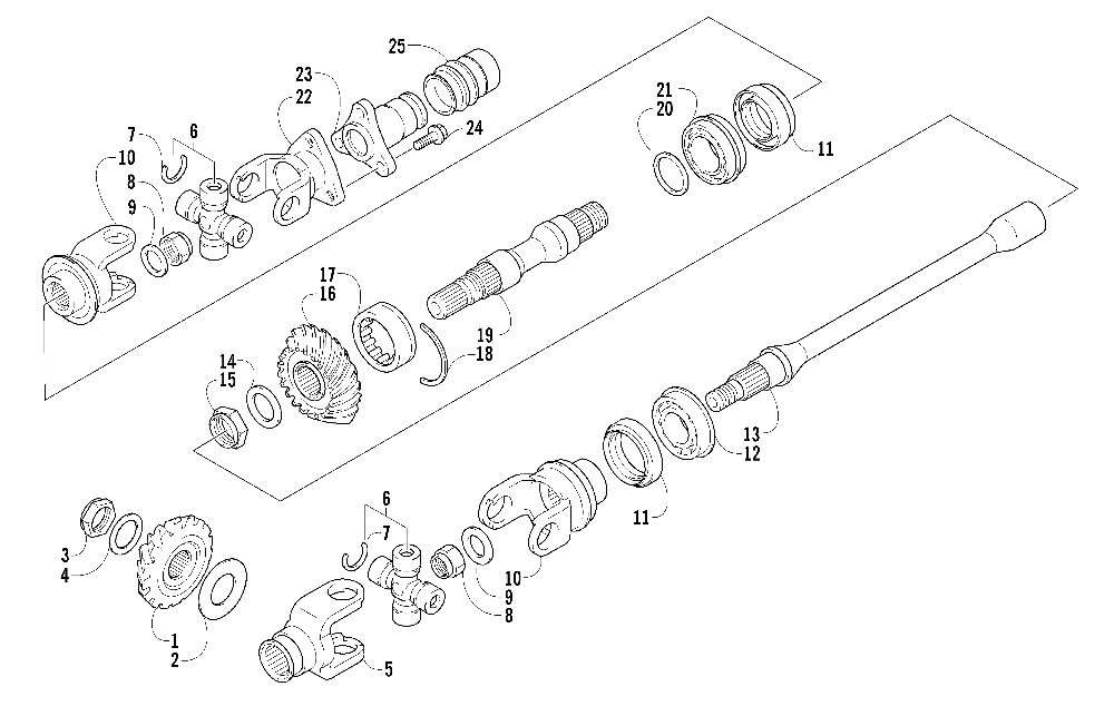 Secondary drive assembly