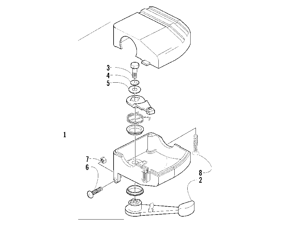 Throttle case assembly