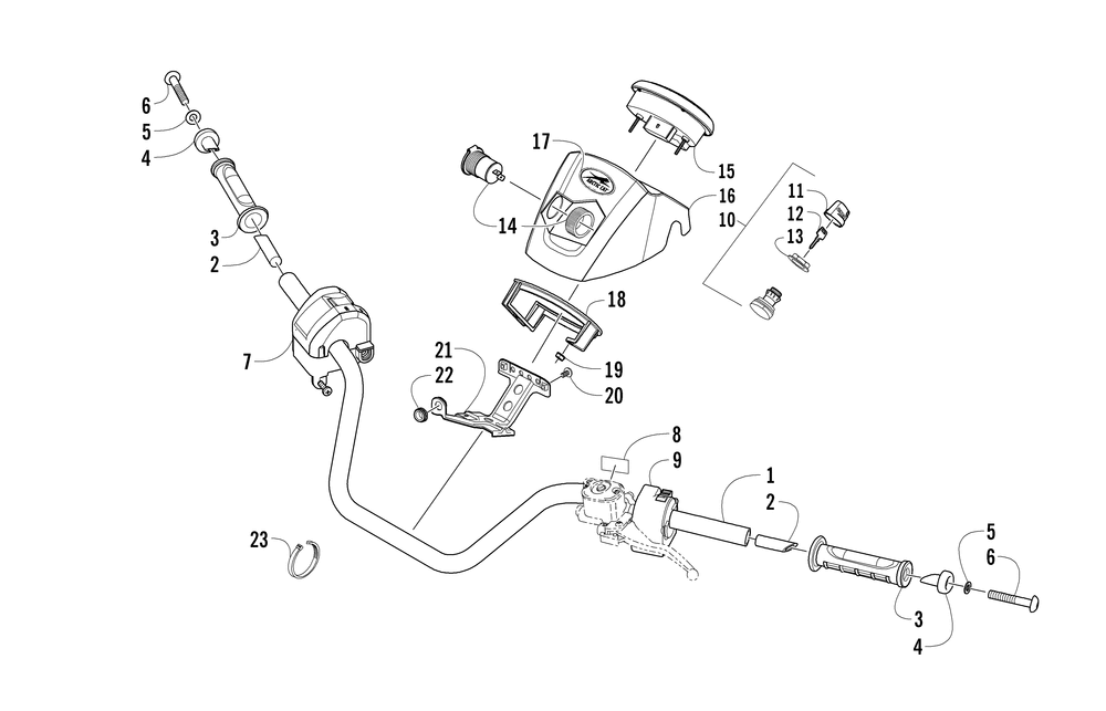 Handlebar assembly