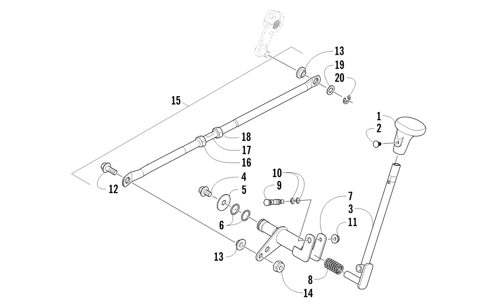 Shift lever assembly