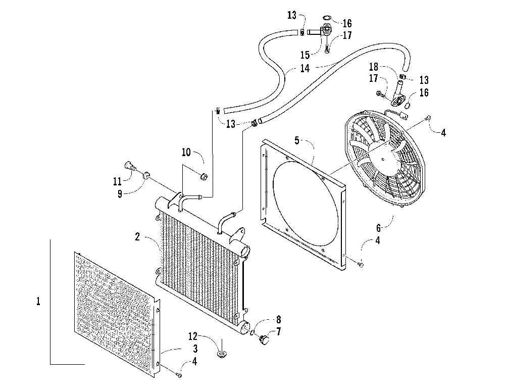 Oil cooler assembly