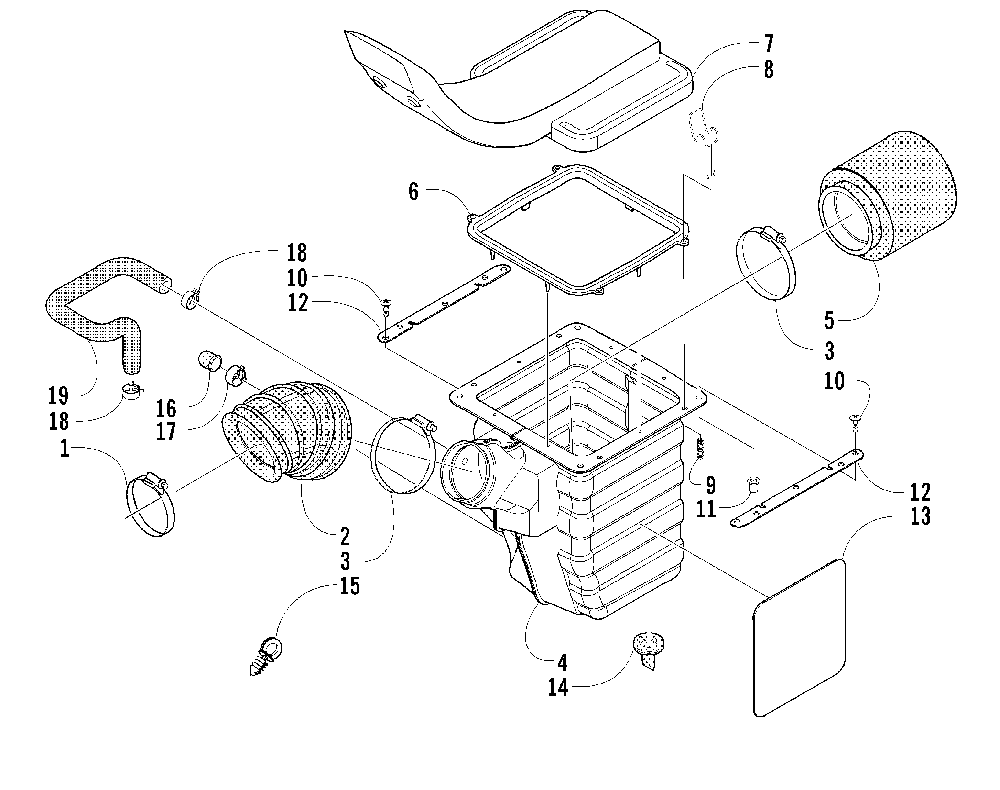 Air intake assembly