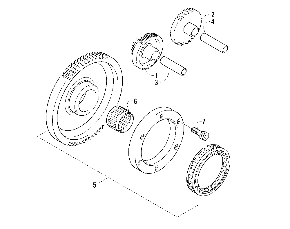 Starter clutch assembly