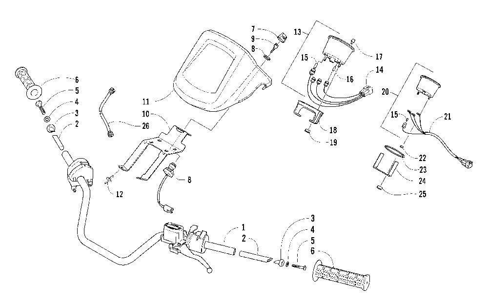 Handlebar assembly