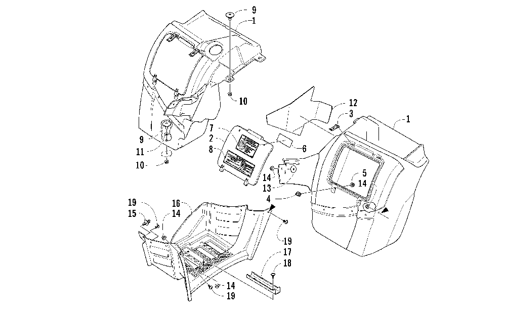 Storage box assembly