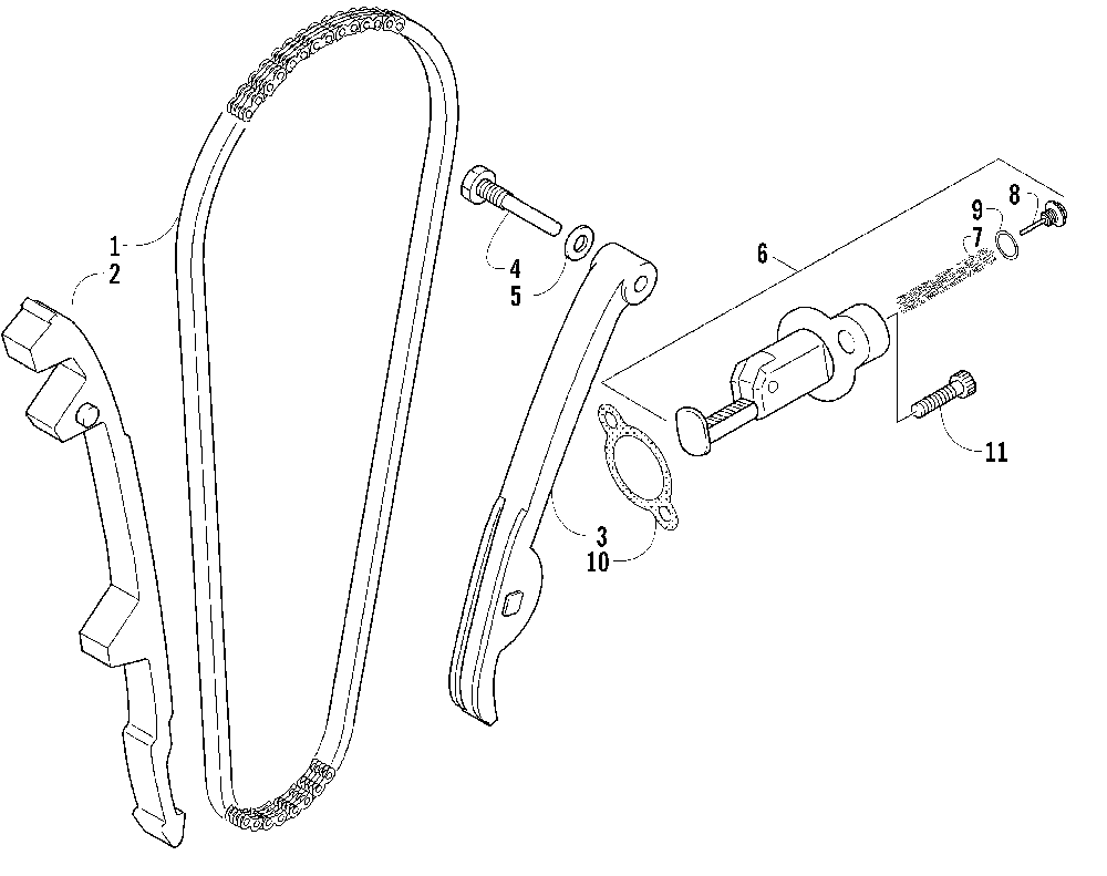 Cam chain assembly