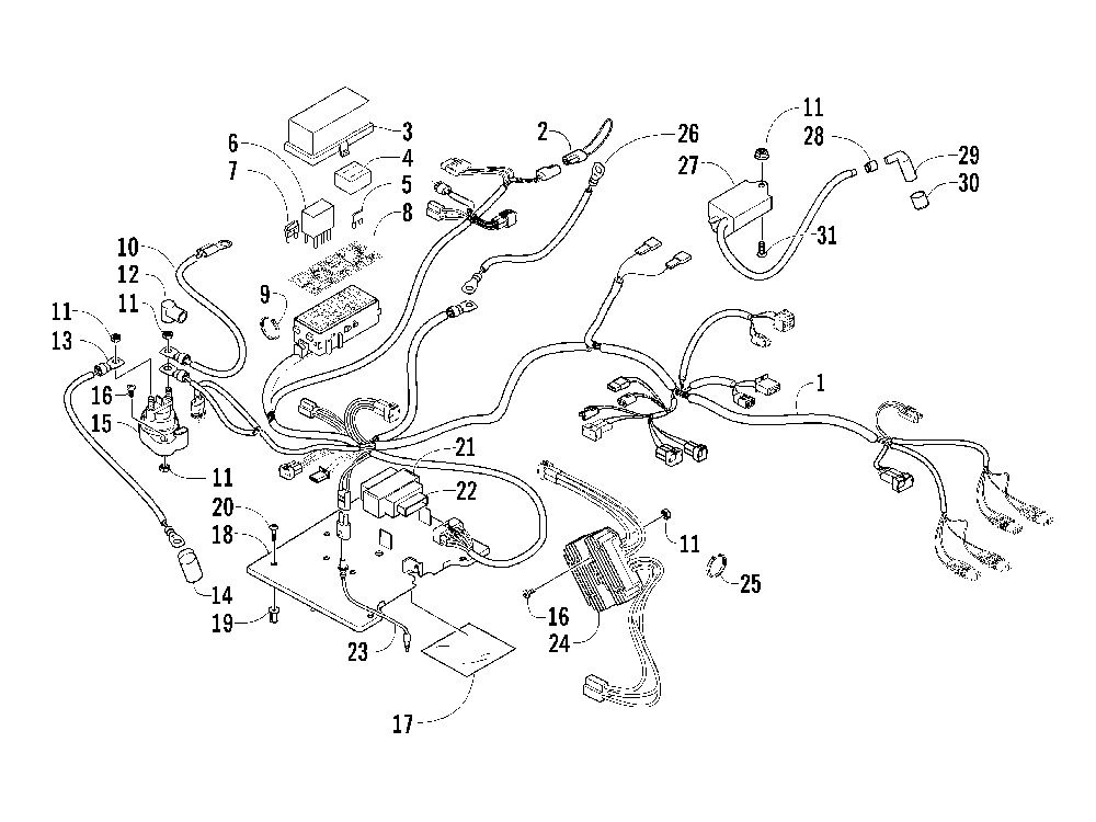 Wiring harness assembly