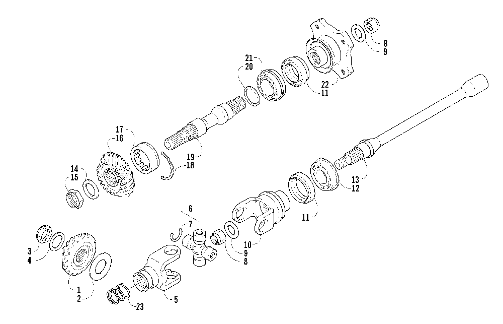 Secondary drive assembly