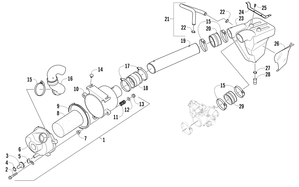 Air intake assembly