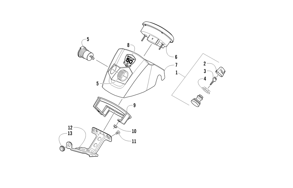 Instrument pod assembly