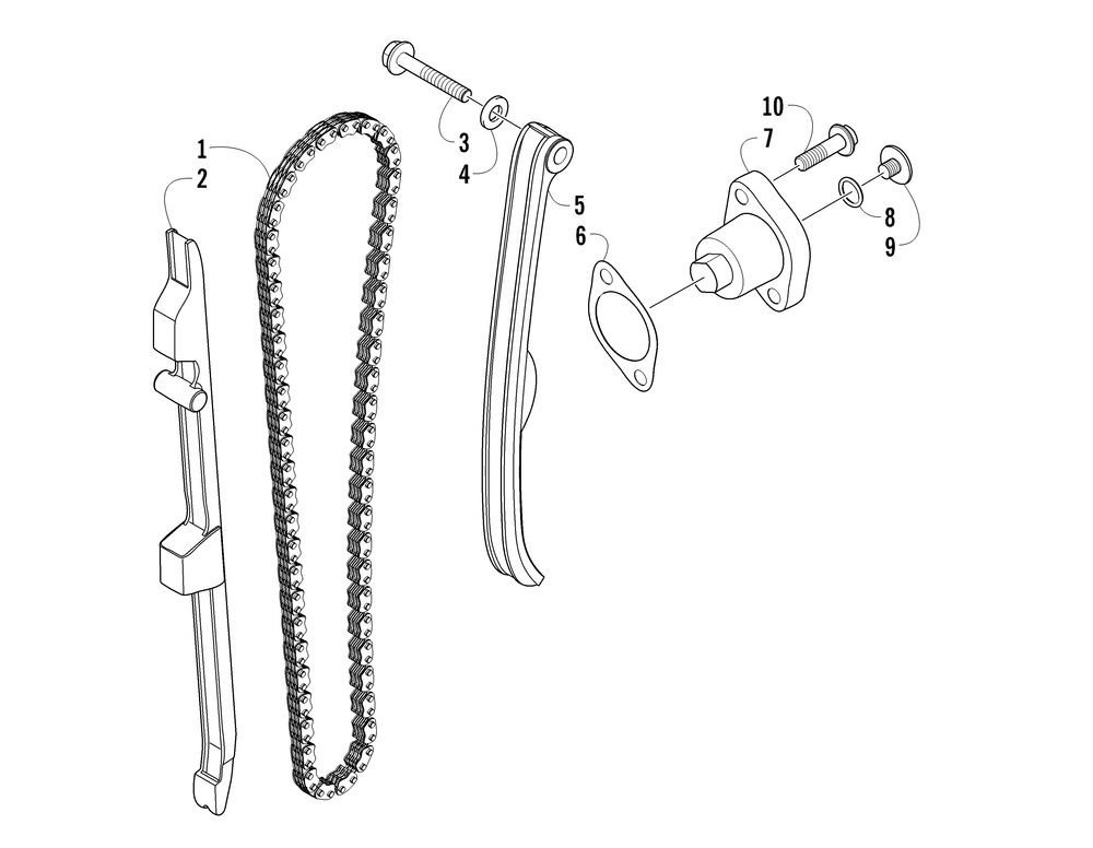 Cam chain assembly