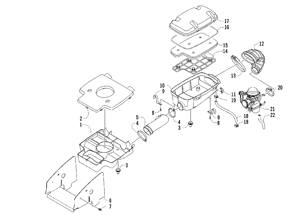 Air intake assembly