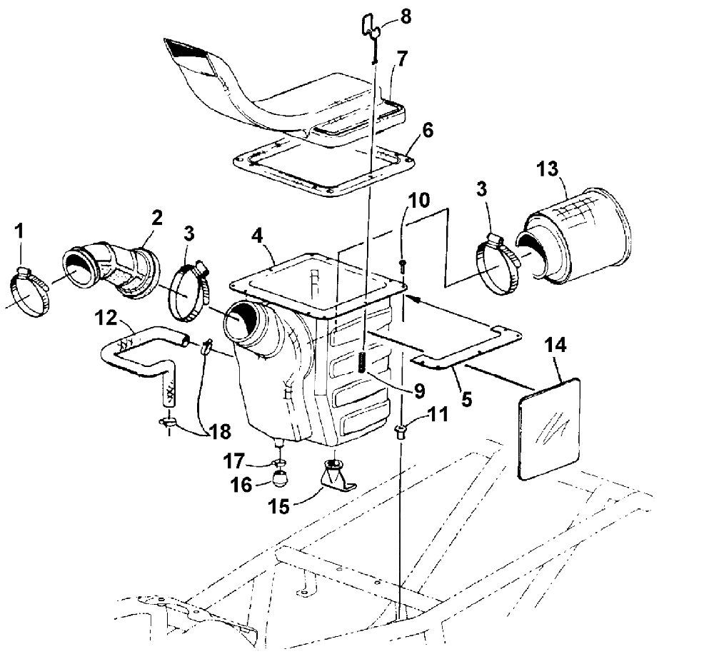 Air intake assembly