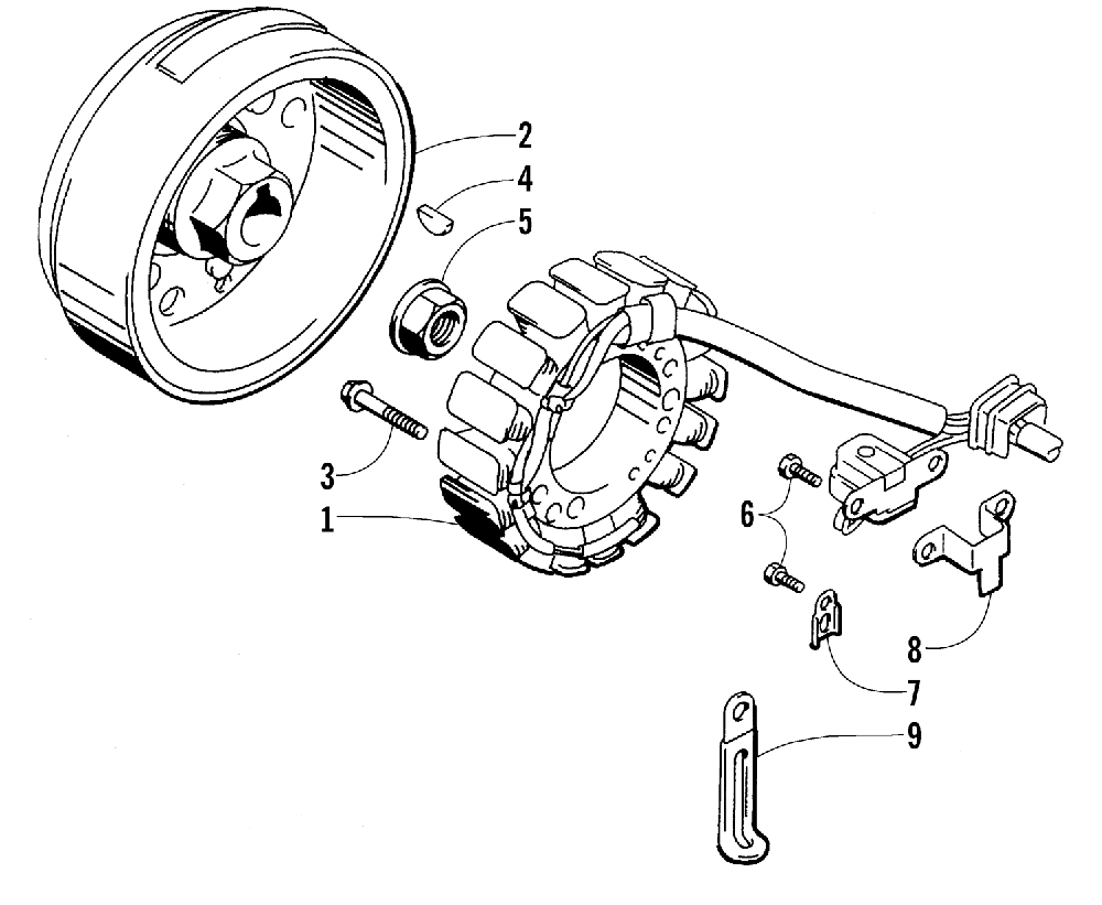 Magneto assembly