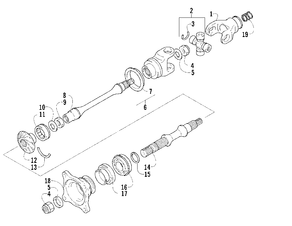 Secondary drive assembly