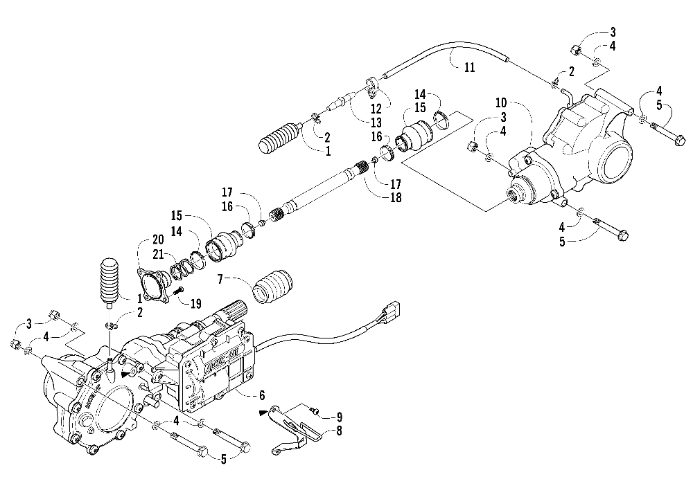 Drive train assembly