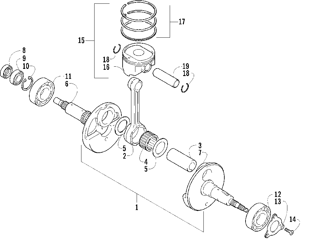 Crankshaft assembly