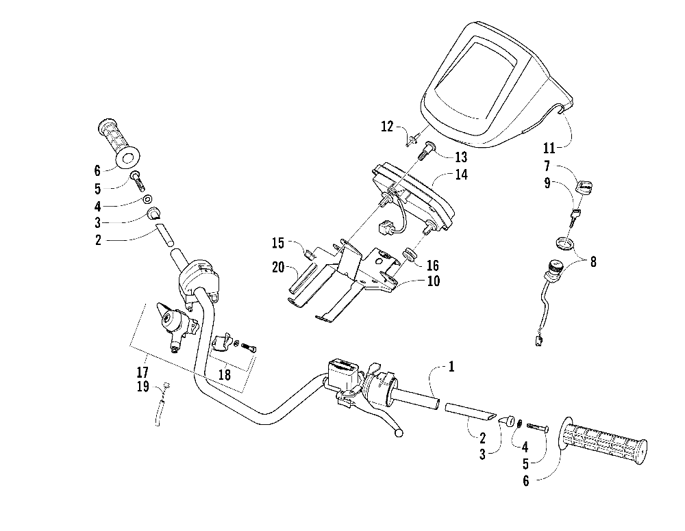 Handlebar assembly