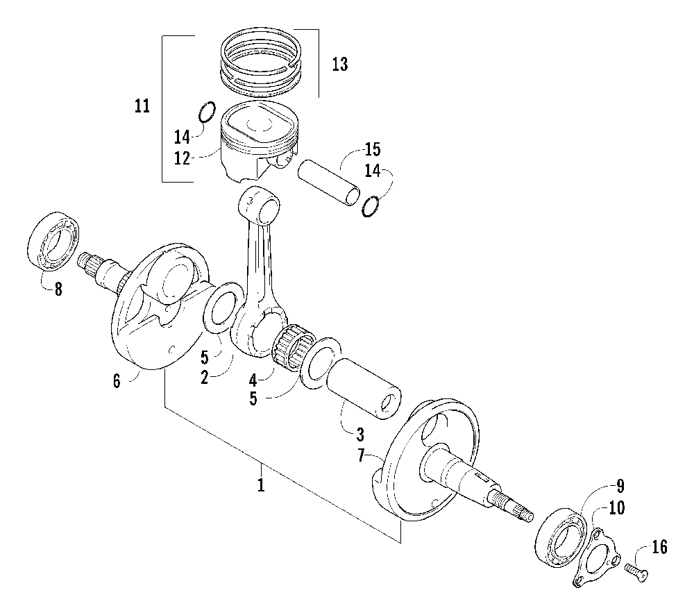 Crankshaft assembly