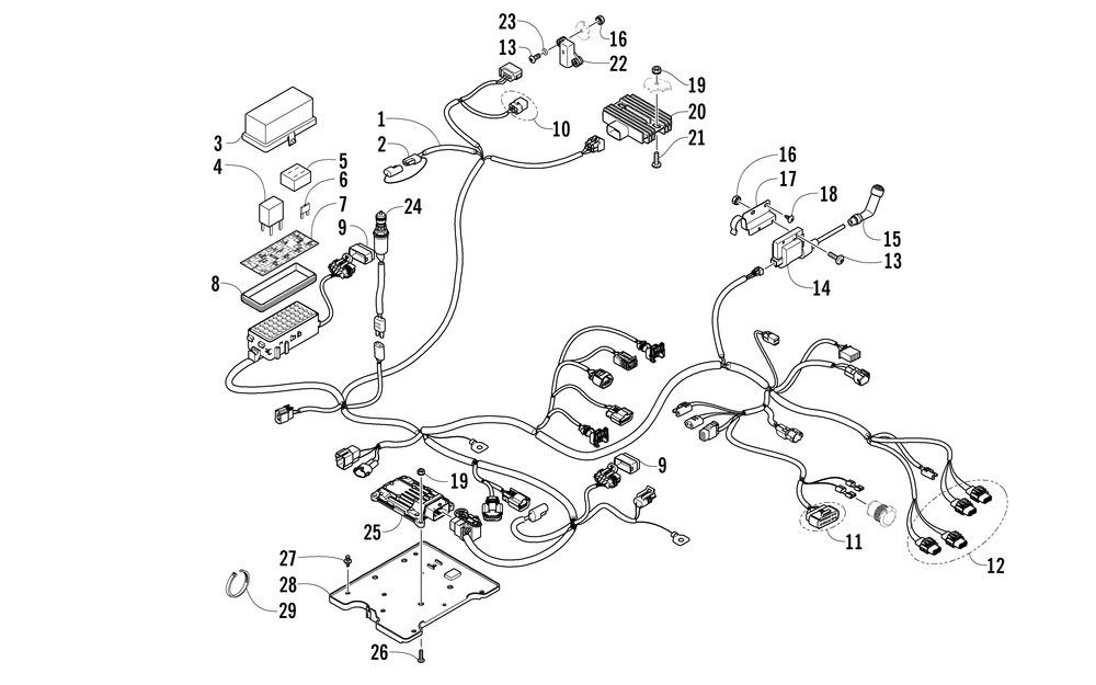 Wiring harness assembly