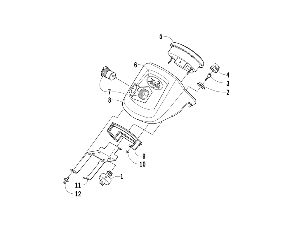 Instrument pod assembly