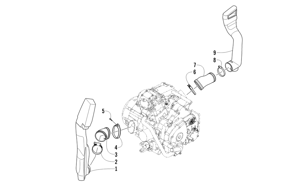 Case_belt cooling assembly