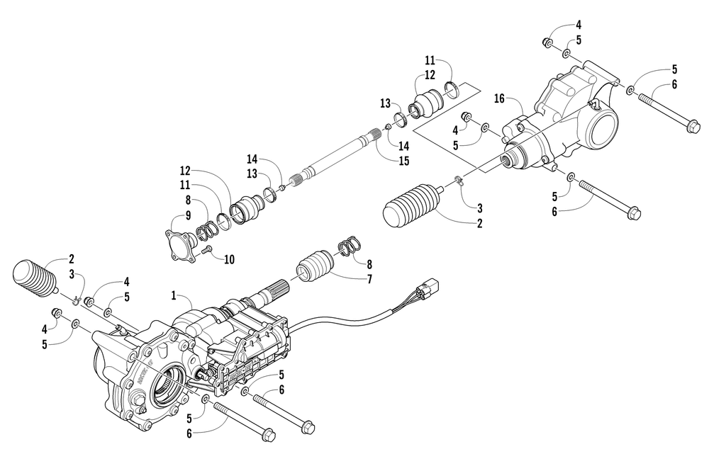 Drive train assembly