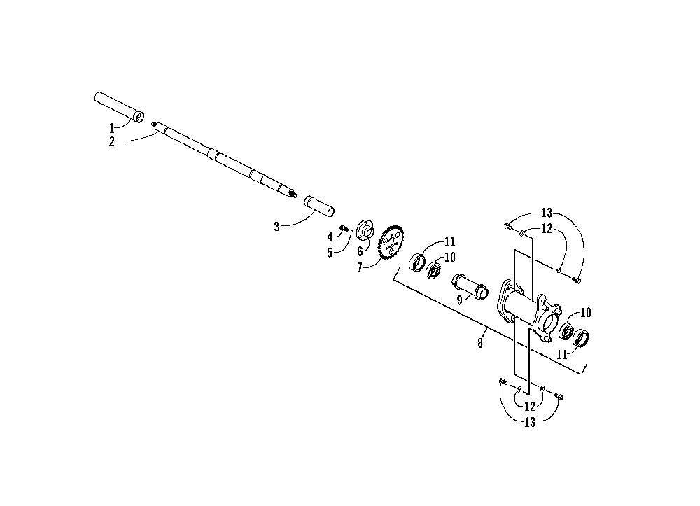 Rear axle assembly