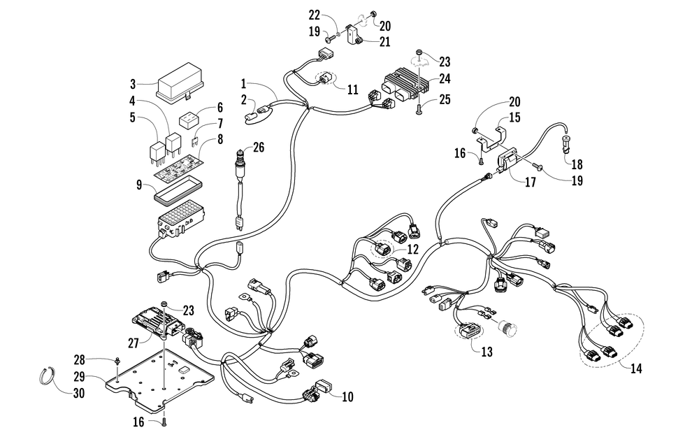 Wiring harness assembly