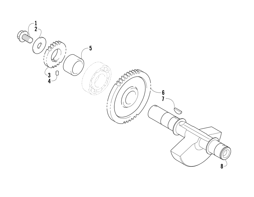 Crank balancer assembly