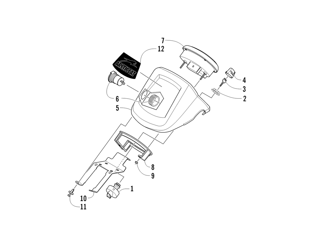 Instrument pod assembly