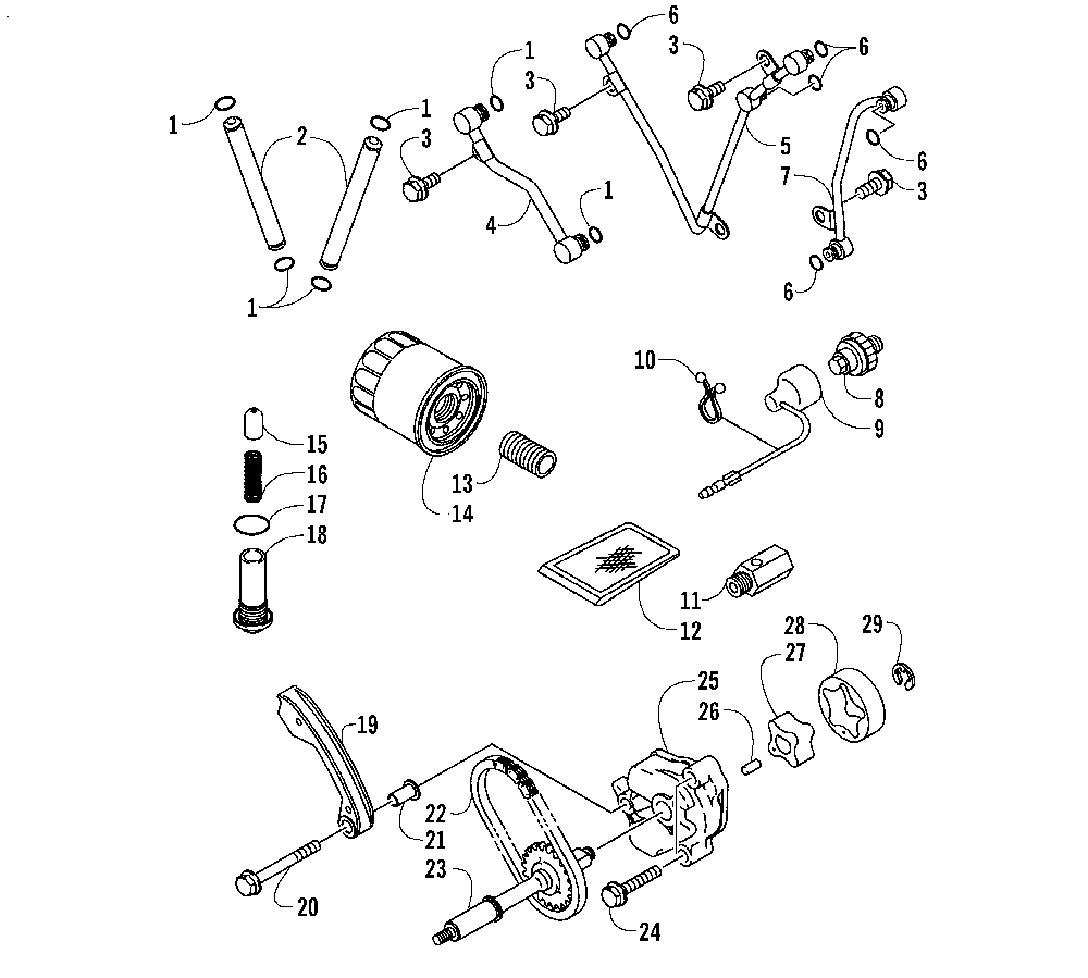 Oil pump assembly