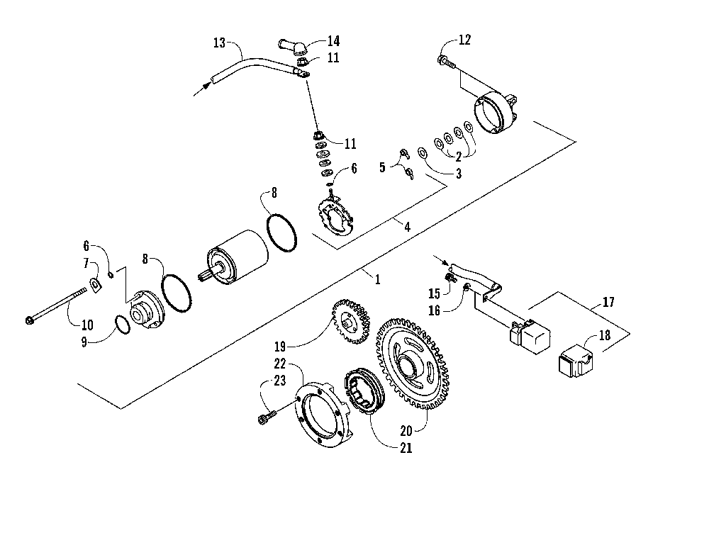 Starter motor