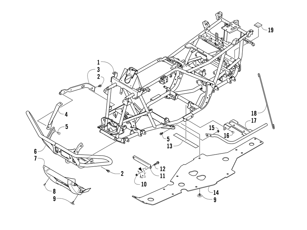 Frame and related parts