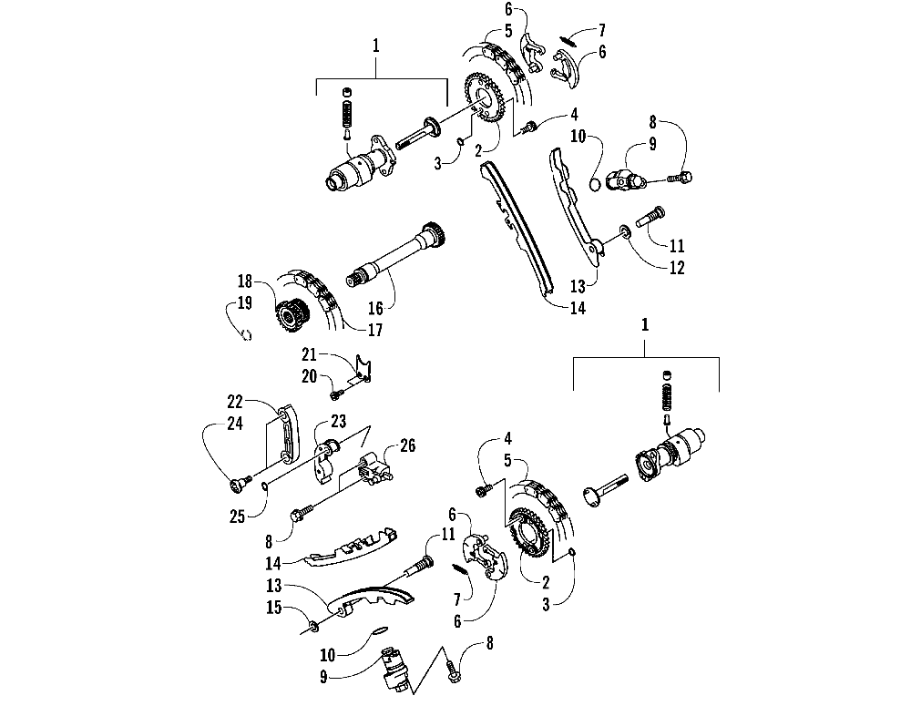 Camshaft_tensioner assembly