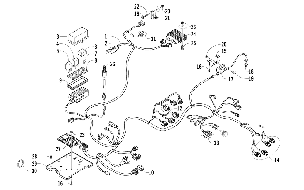 Wiring harness assembly