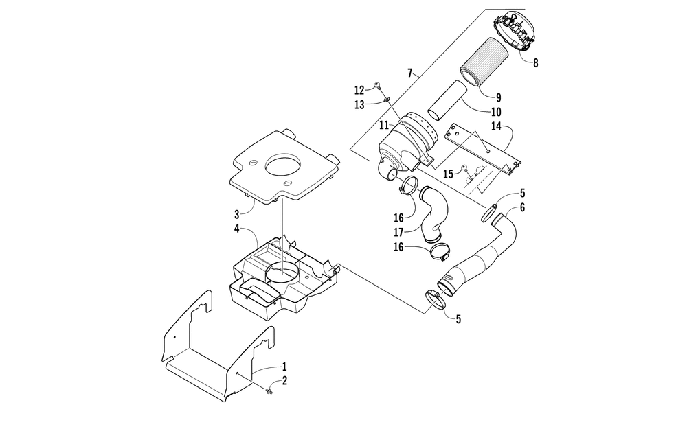 Air intake assembly