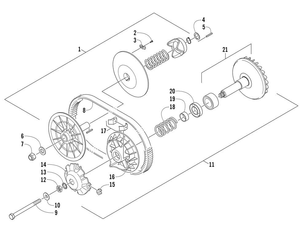 Clutch assemblies